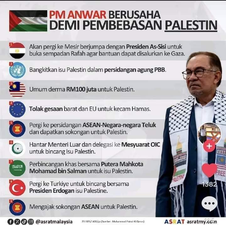 Dalam isu Gaza kita lihat negara Islam yg lain tak "secergas" PMX. Mungkin jugak depa mengharapkan pengaruh PMX boleh lakukan sesuatu.