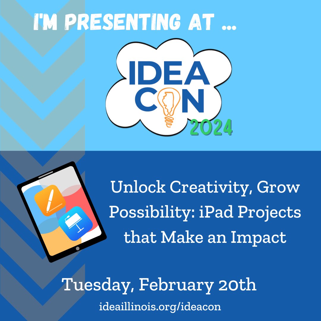 So excited! This time, I wanted to share some of the projects that made a big impression on our students last year and led to some deep learning.  See you there
<a href="/ideaillinois/">IDEA</a>
#IdeaCon2024 ideaillinois.org/ideacon