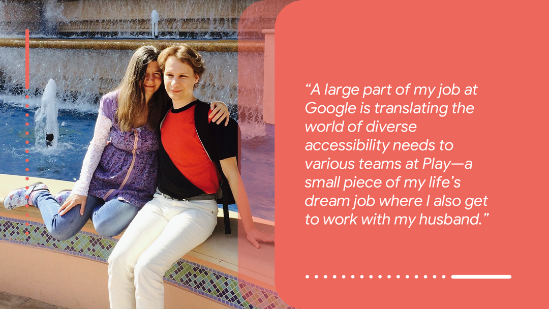 googleaccess's tweet photo. Meet Karo Caran, Accessibility Program Lead and low-vision advocate who is advancing #accessibility standards at @GooglePlay 🌟#NDEAM story 4 of 7. #Google #a11y https://t.co/Mhi2keekNr