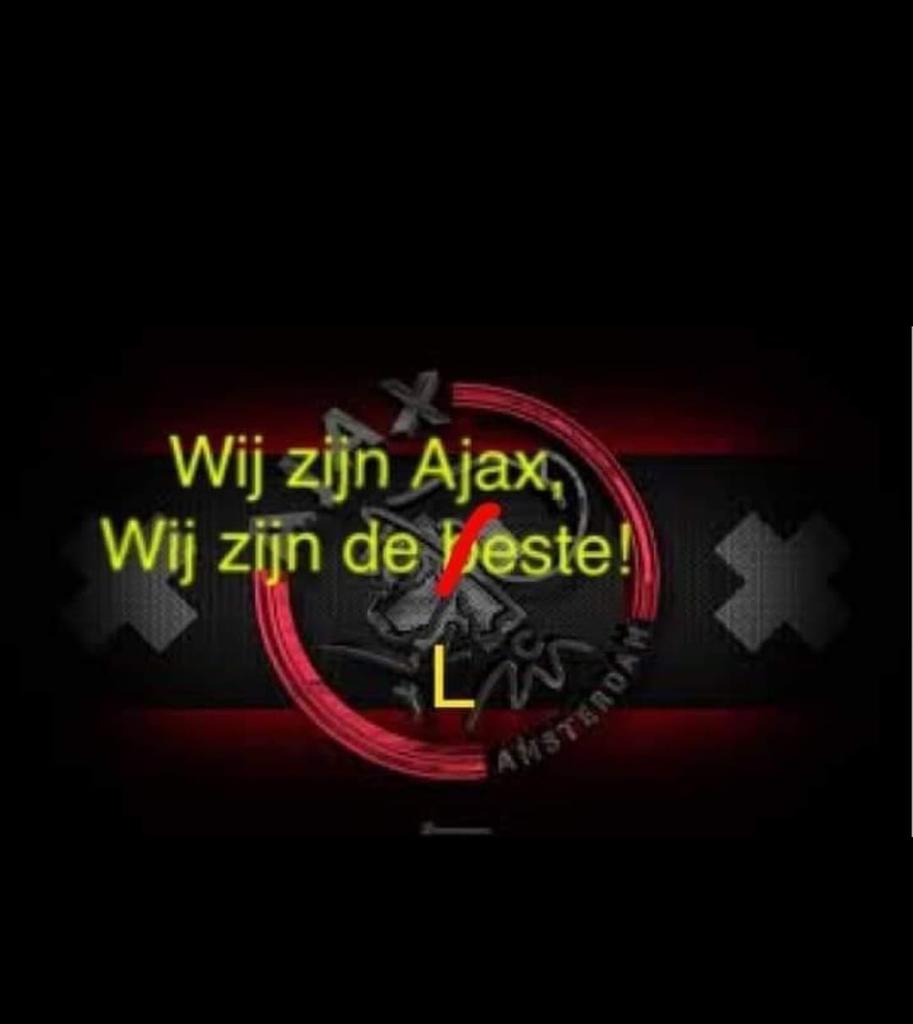 Veel om Ajax gelachen de laatste weken, maar beter dan deze wordt ie vandaag niet... #SteijnOut