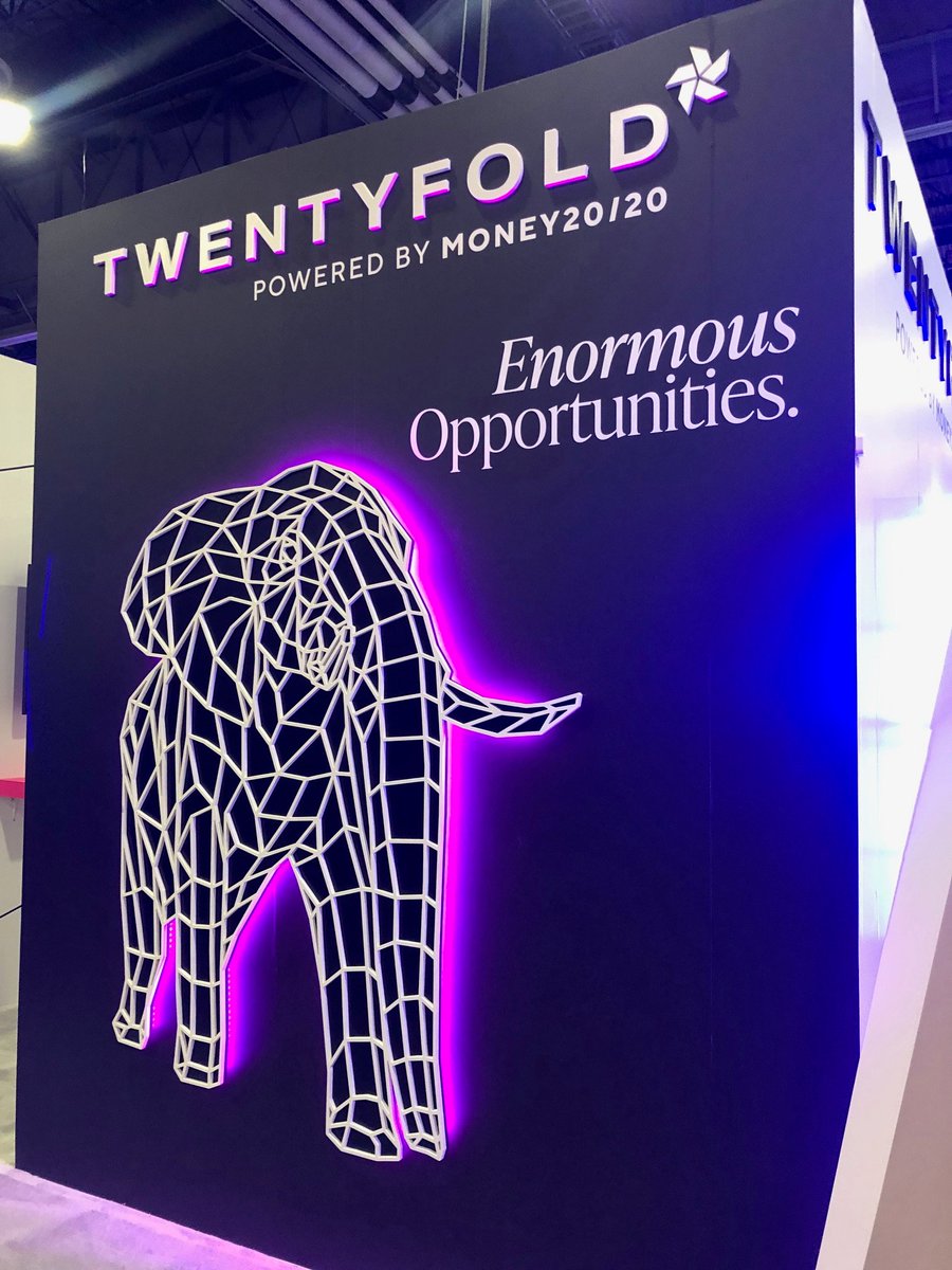 It's showtime and we're ready to show Twentyfold, <a href="/money2020/">Money20/20</a>'s AI powered fintech intelligence platform. It's the widest, deepest and most intuitive global fintech dataset covering over 80,000 fintechs. If you're in Vegas, come and see us on stand 8007. #Twentyfold #Money2020