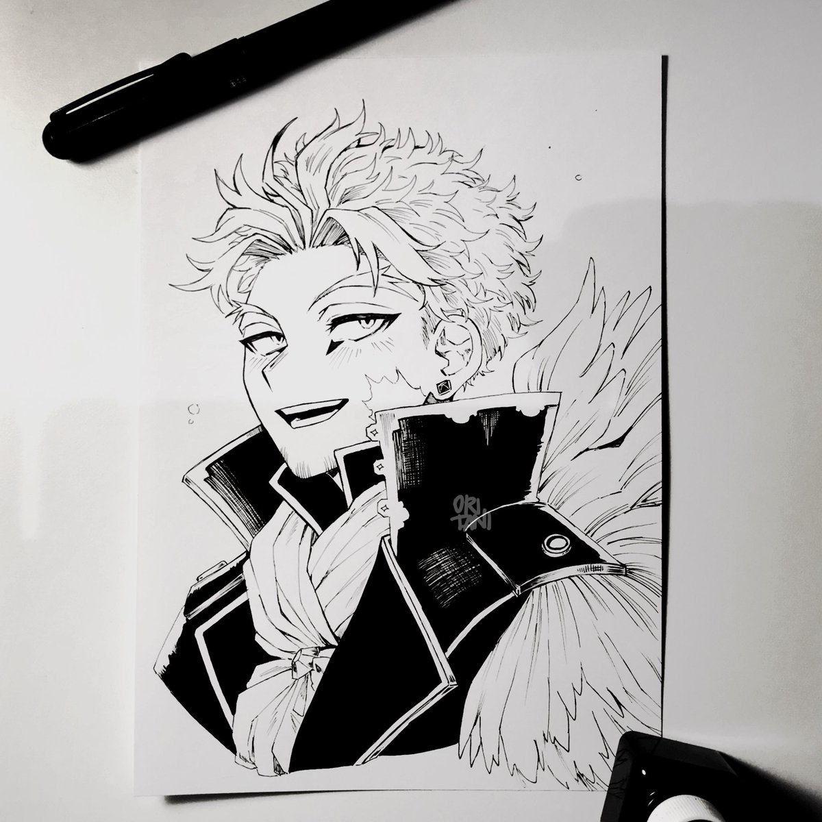 Hawktober #2 ✨

#Hawks #hawksmha #hawksbnha #BNHA #MHA #MyHeroAcademia #BokuNoHeroAcademia #ホークス #鷹見啓悟 #inktober2023