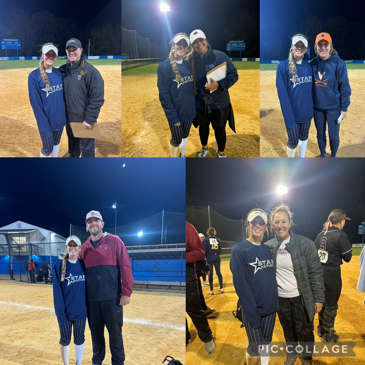 Thank you @eastcoast_sb for holding an amazing camp last night and thank you to all the coaches who took out time to work with all of us!! @JMUSoftball @PennStateSB @UVASoftball @SJUHawks_SB @RedFlashSB @CoachKrysiak @mysha_sataraka