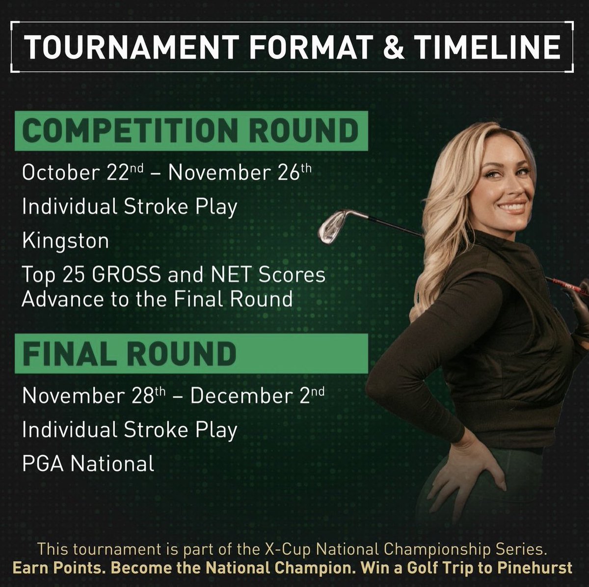 XGolfBroadviewH's tweet photo. $3,000.00 gross and net payouts. Book now!! https://t.co/OB2zaGiYyl