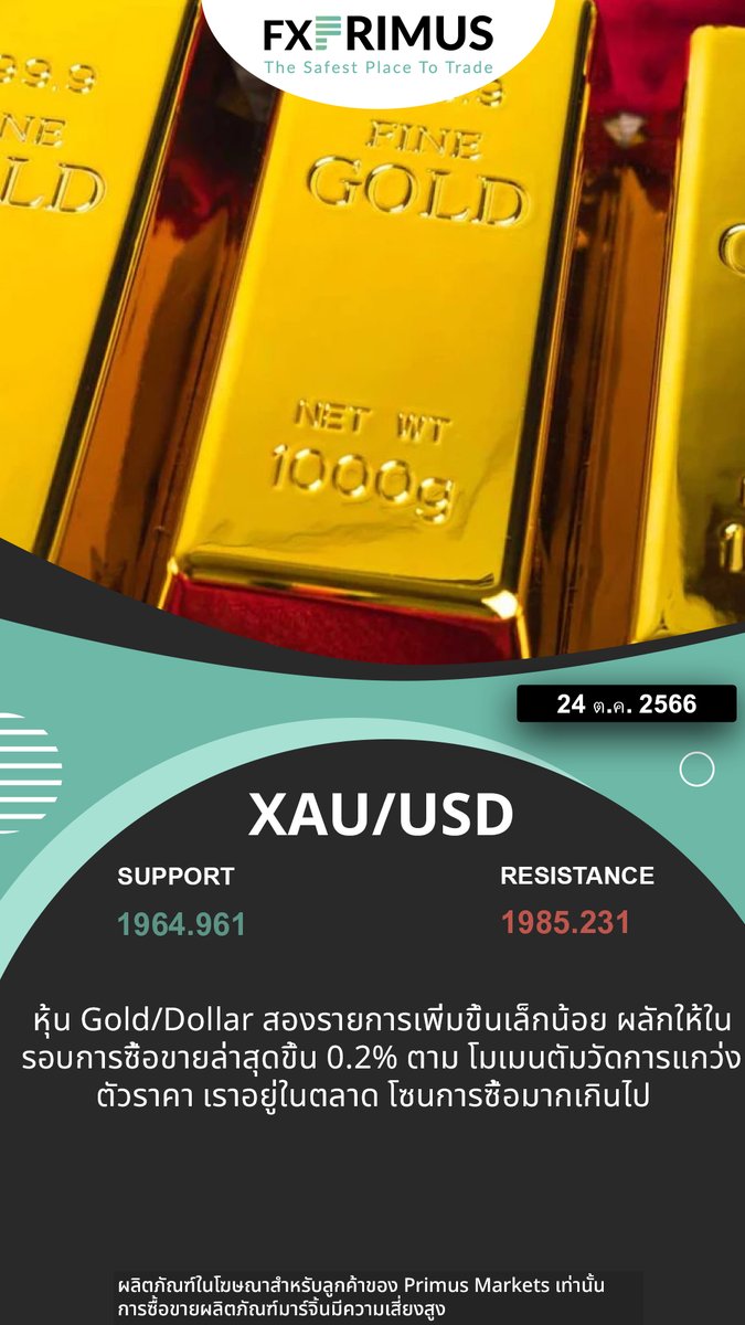 fxprimusthai's tweet photo. FXPrimus   24.10.2023
#dailynews #markets #news #signals #stocks #target #improve #rise #high #follow #update https://t.co/xEWUwauLHi