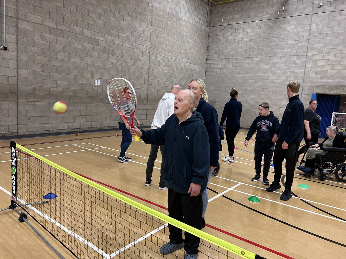 Today had  the most fabulous Inclusive  Sports session usually <a href="/Panathlon/">Panathlon Challenge</a> activities but   <a href="/PockTennis/">Pocklington Tennis</a> club coaches Sean &amp; Annie delivered tennis after 2 rained off sessions . 19 learning &amp; physical  disabled adults took part supported by <a href="/pockritc/">Pocklington Rugby in the Community</a> volunteers <a href="/YorkshireTennis/">Yorkshire Tennis</a>