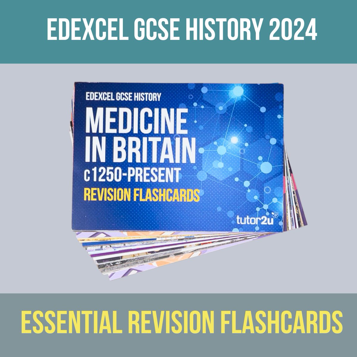 tutor2uHistory's tweet photo. Revision Flashcards for Edexcel GCSE History 2024!
Two packs now available!
More on the way
Packs available now:
🚀 Superpower Relations &amp; Cold War
💉 Medicine in Britain
Order here from tutor2u History
https://t.co/QfDiSh726N 
#gcses2024 #gcsehistory https://t.co/VWh8mqZLwi