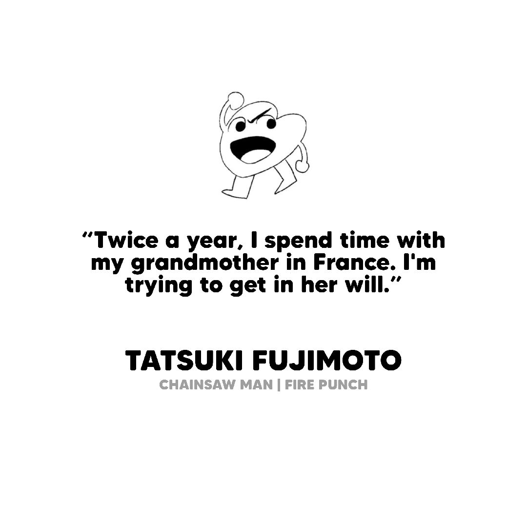 A Thread🧵🪡 about Tatsuki Fujimoto - Thread from Chainsaw Man Daily