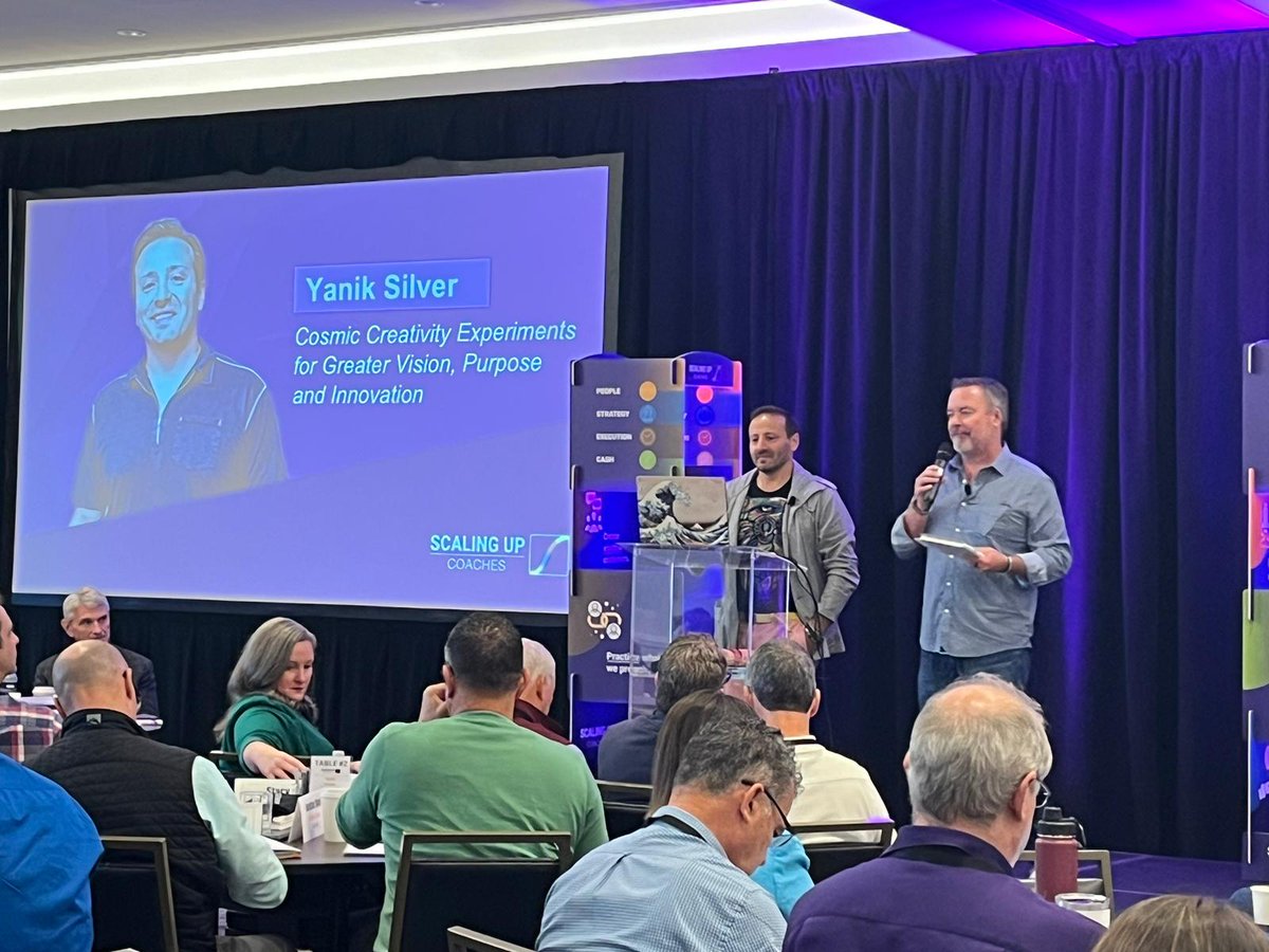 ScaleUpCoaches's tweet photo. Yanik Silver speaks at the Scaling Up Coaches Annual Summit in Nashville.

Interested in becoming a part of the Scaling Up Coaches Community? Visit https://t.co/WSzUSwNC3y

#ScalingUp #BecomeACoach #FindACoach #CEO #Entrepreneurs #BusinessCoaching https://t.co/nzO5VmV88J