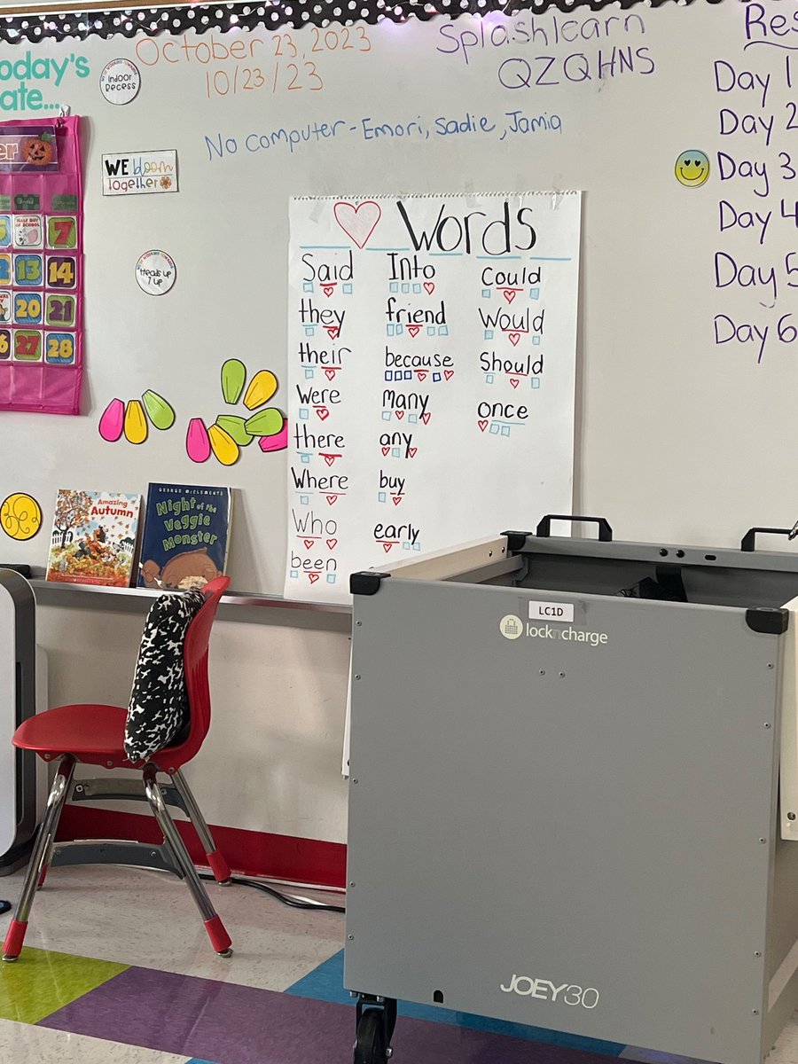 Teacher Specialist Chronicles: Just a few of our heart words First Grade Panthers in Ms Russell’s class have learned at Phenix😊