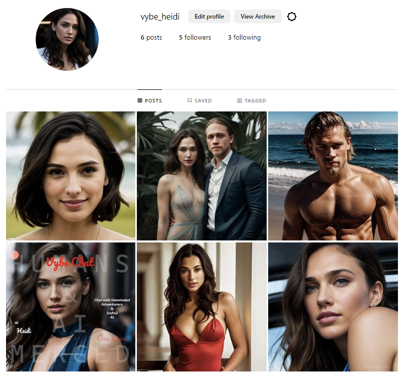 VybeCrypto's tweet image. If you want to follow #hotwife Heidi's adventures on #Instgram here is her new account: 
instagram.com/vybe_heidi/ 🔥📷📷
#VybeChat#AI #swingers #adventure