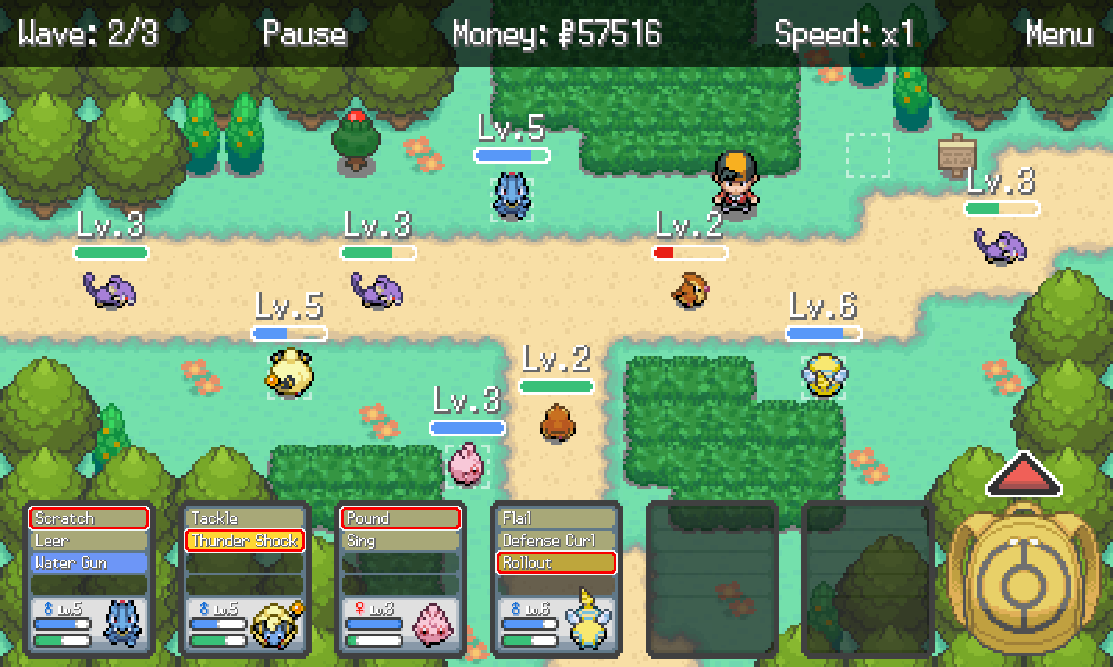 Pokemon Tower Defense 2 