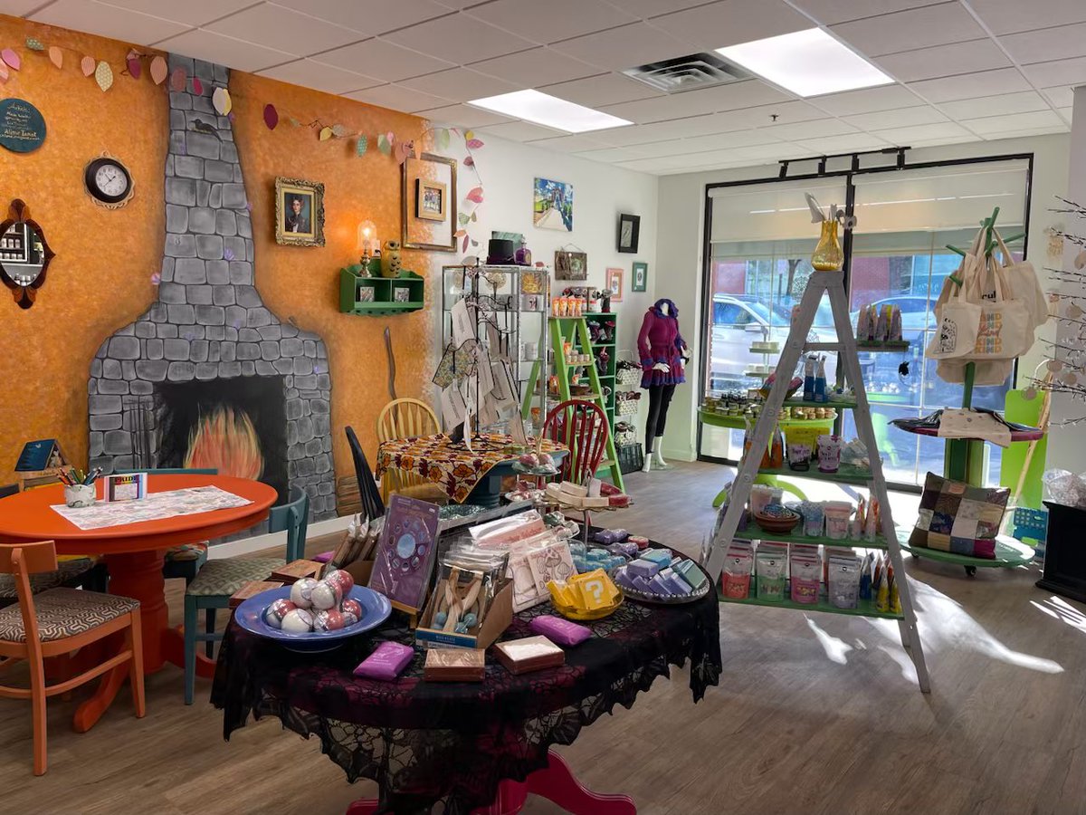 Adina and Angie work hard at Ms Whimsy’s Gift Emporium in #Kamloops to bring in unique items from over 130 local and Canadian artists and artisans. Check them out, buy local, and support #SmallBusinessEveryDay.