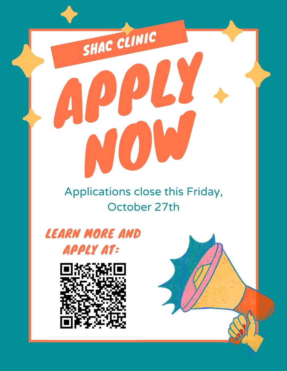 SHAC Clinic tweet media