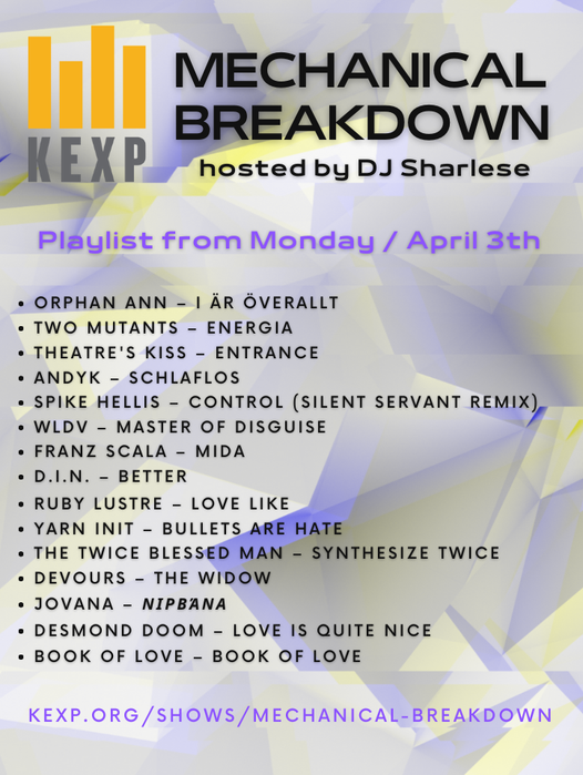 twomutants's tweet photo. you already heard us on Mechanical Breakdown on @kexp , Nouvelle Vague #1 – Die Radioshow auf (((EBM Radio))) @ebm_radio "Synthentral" by @synthentral ... we invite you to follow these lists, listen to these radios and follow us along with other emerging artists.
THKS! https://t.co/5E9XERm4ck