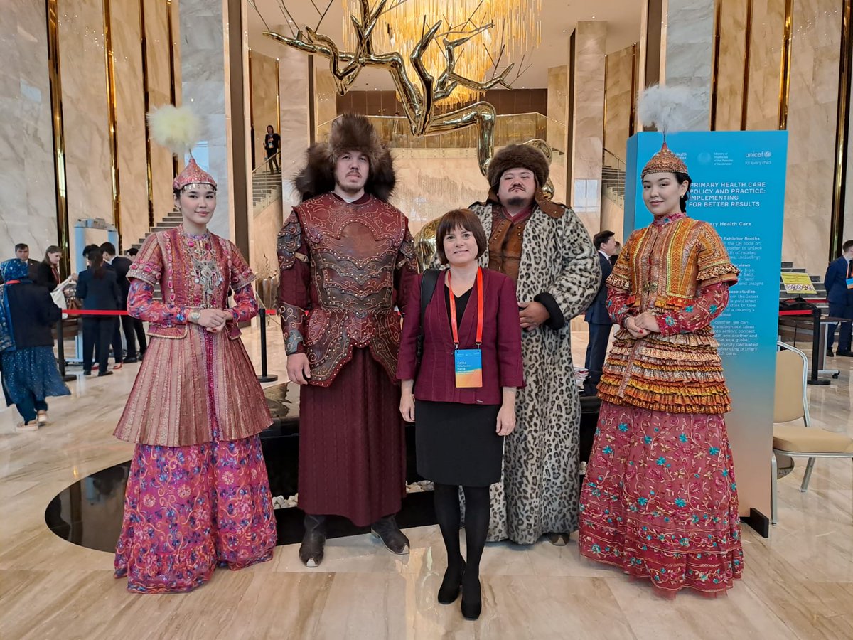 Zalika Klemenc Ketis represents <a href="/WoncaEurope/">WONCA Europe</a>  and <a href="/WoncaWorld/">WONCA</a> at the “International Conference on Primary Health Care Policy and Practice: Implementing for Better Results", 73 session <a href="/WHO_Europe/">WHO/Europe</a>, in Astana,  Kazakhstan 🇰🇿 
#PHC4UHC 
<a href="/uemo_europe/">UEMO</a>
<a href="/ShVinker/">Prof. Shlomo Vinker</a> 
<a href="/EGPRN/">EGPRN</a>
<a href="/EQuiP_Quality/">EQuiP</a>