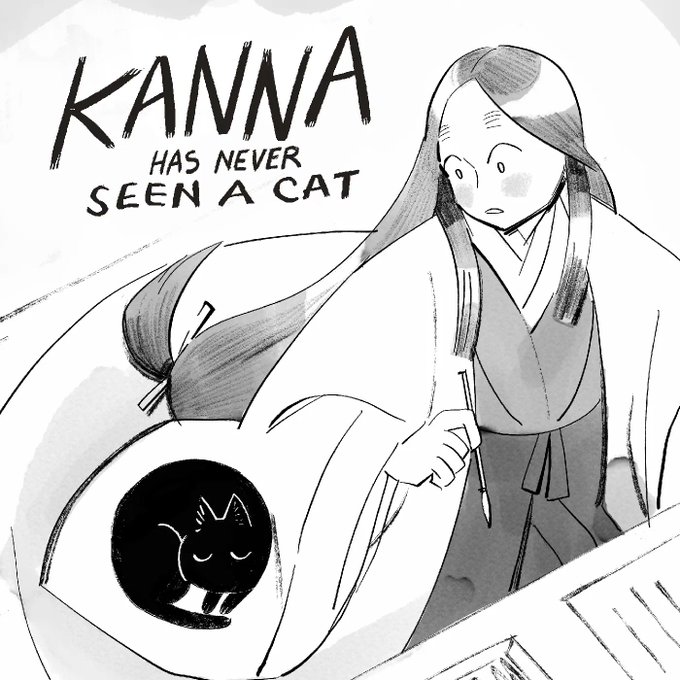 8 days left to get my heian period slice of life comic about life and cat(?) only at  @SBComicsFair ✨️ 