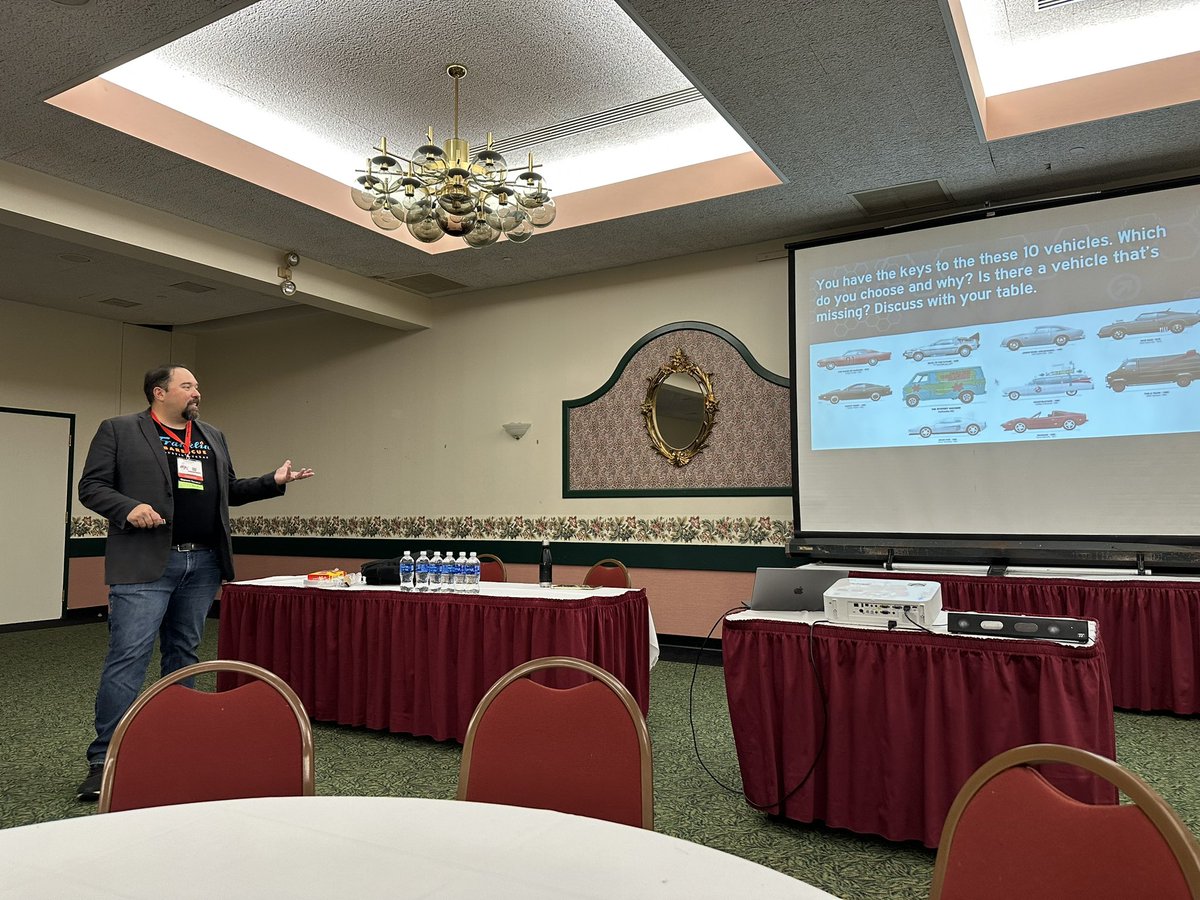 A little late but BIG shoutout to <a href="/mrhooker/">Carl Hooker</a> for his inspiring keynote, incredible MC skills and new book released at #ACTEM. It is always a pleasure to see his new ideas, SEL strategies and his energy with the crowd. I am always impressed with his knowledge and stories.