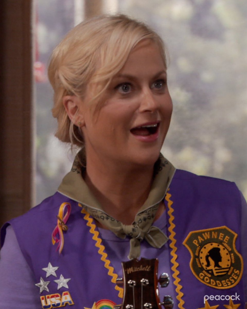 Some Leslie Knope Halloween costume inspo for you 🎃