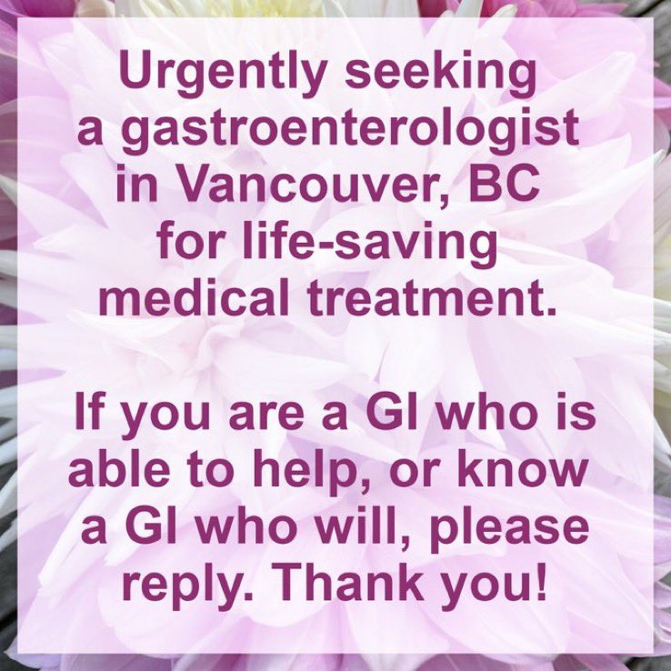 arianek's tweet photo. I desperately need a compassionate GI doctor in Vancouver to help figure out what happened to my intestines, after being damaged by overmedicating with prednisone and a bad Rituximab reaction. My GI doc abandoned me. I’m approved for MAID but want to live and need help. #vanpoli https://t.co/K60iQcJluD