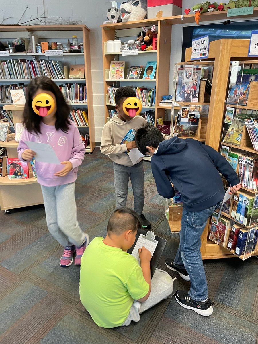 Thank you to our grade 3, 4 & 5 Library Advisory groups for coming to have your say! Student voice is so important to us when it comes to choosing new resources for our LLC! We want to know what you want to read! @HuntingtonRidg1 @PDSB_Libraries #SchoolLibraryJoy