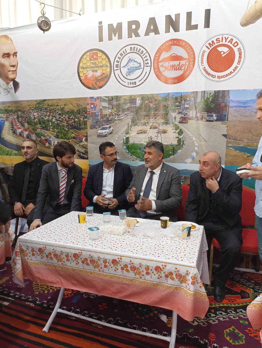 İstanbul Yenikapı alanında gerçekleştirilen Sivas tanıtım günlerine Genel Başkanımız Remzi Çayır ve İl başkanlığımız tarafından katılım gösterilmiştir.