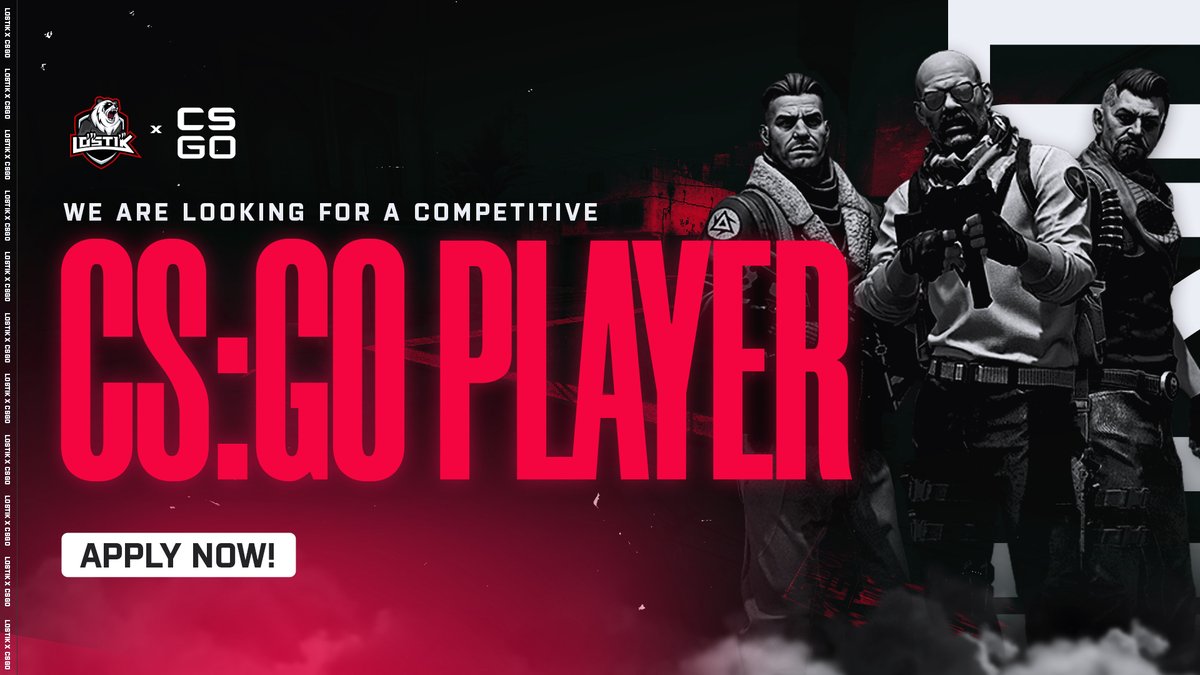 LostikCH's tweet image. #LostikCS is looking for a new player to join it's main roster! 🐼
Requirements:
🔞 18+
🕗 2.5k hours
🏆 Team experience
🇨🇭 Pref. swiss residence
✉️ If you are interested, message "krizzzy" on Discord!