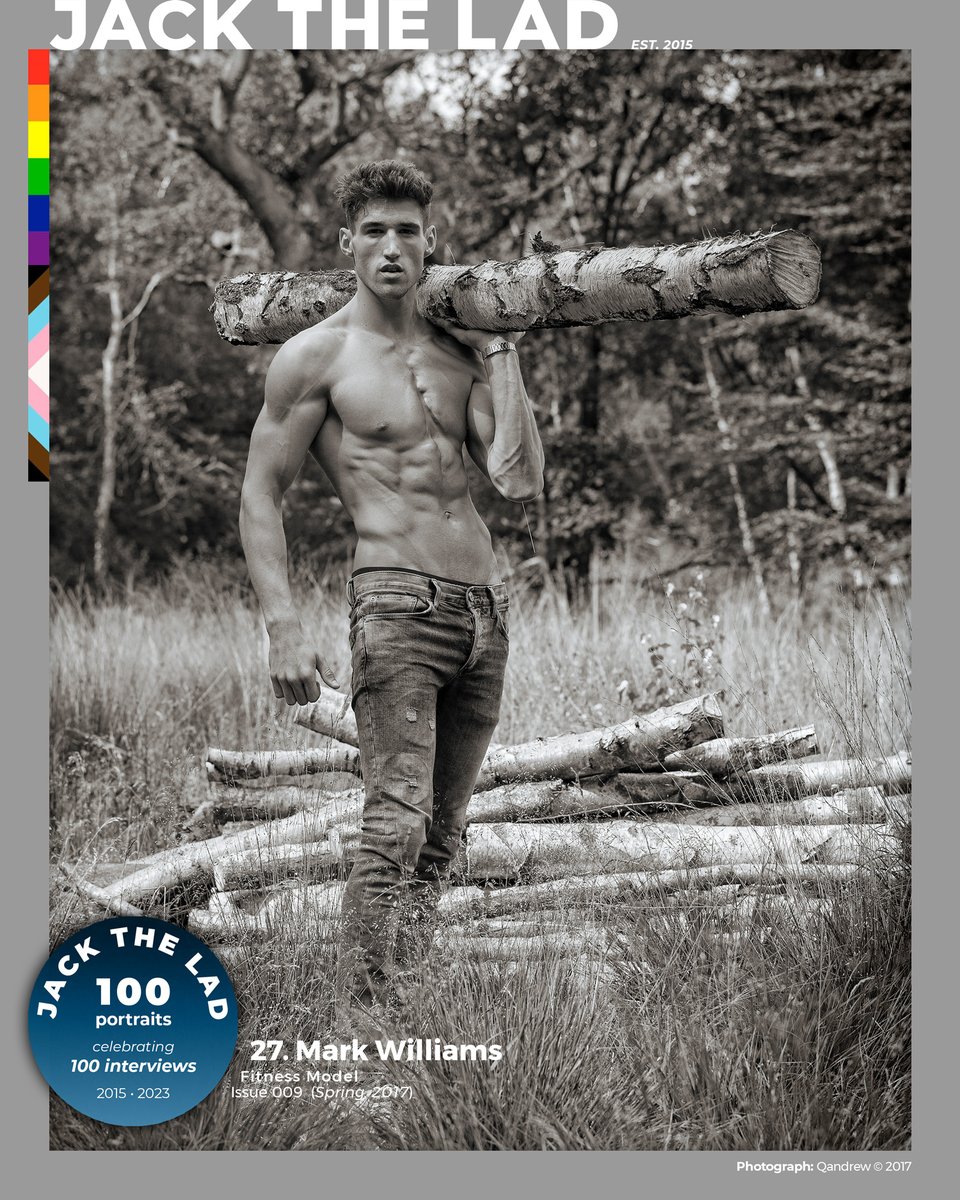 Mark Wiliams isn’t the first straight guy to model for gay lifestyle magazines but in this 2017 conversation he recalls his shock at the severe homophobic bullying he received when posting his professional fitness photoshoots online. bio.site/jacktheladmag Stories worth reading!