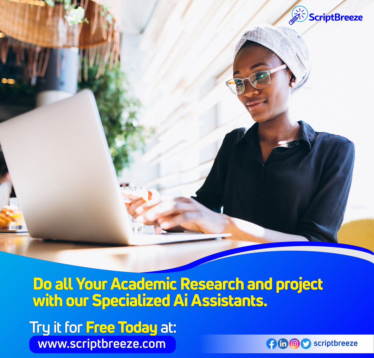 ScriptBreeze's tweet image. Did you know you can do most of your academic research with the help of ScriptBreeze Ai?

And whiles learning, do you know you can as well make some extra money on the side through affiliate marketing.

Visit 👉🏼scriptbreeze.com

#scriptbreeze  #affiliatemarketing