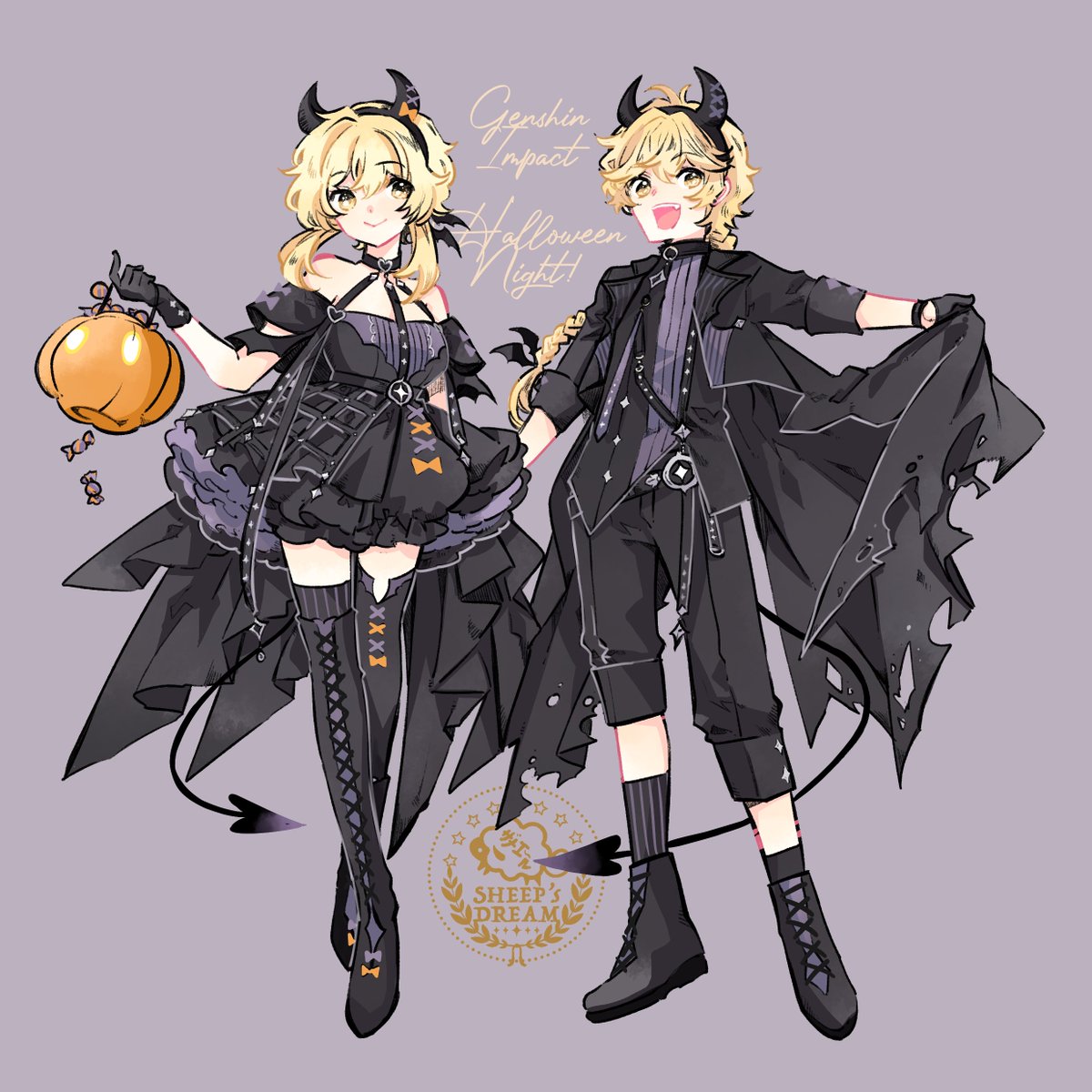 zanasheep's tweet photo. Halloween is coming!!
🎃🕯️✨
#TeyvatCostumeParty #GenshinImpact #原神 #genshinimpactfanart https://t.co/OZ0f1rVOpc