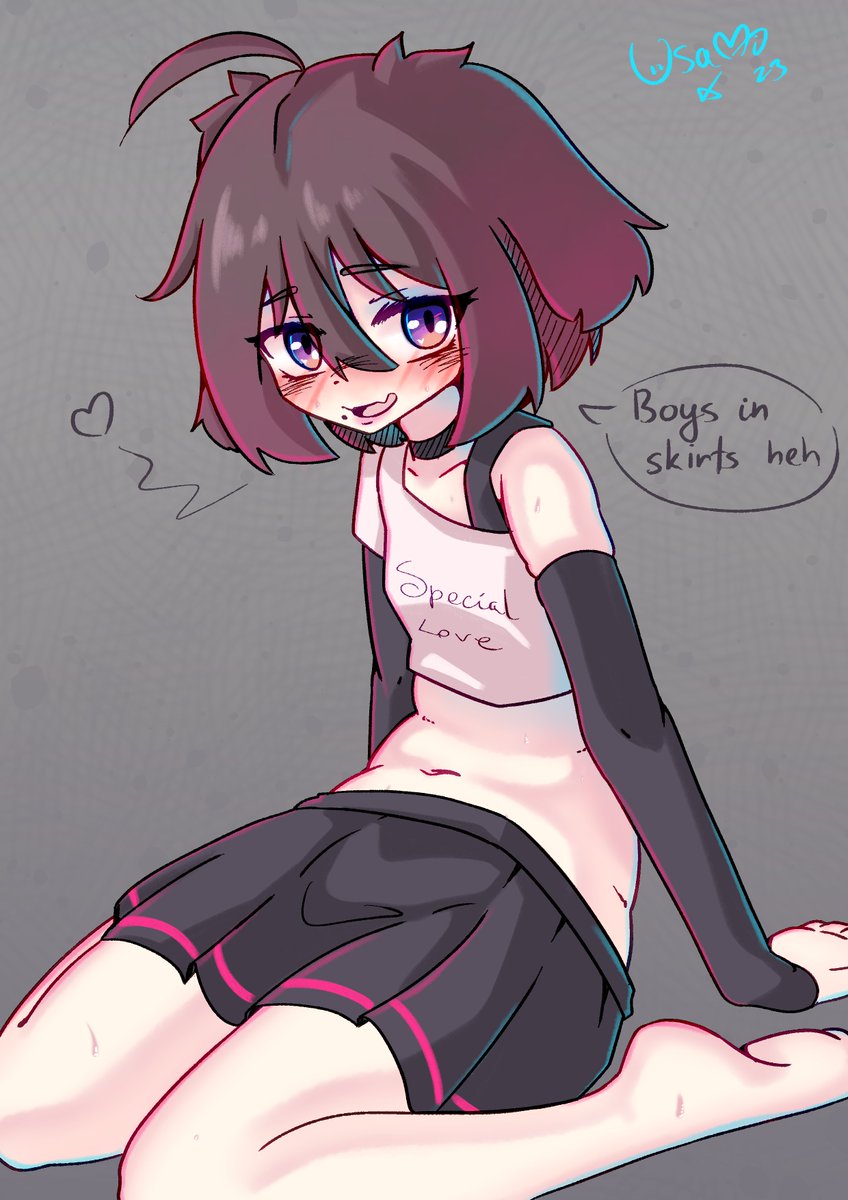 Remember: put your boys in skirts <3 and remove them too