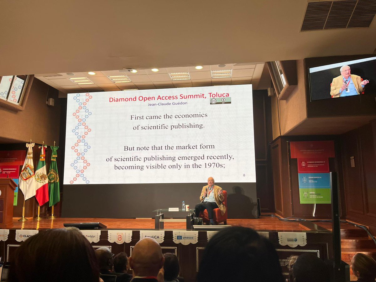 “The publication was not made always in the same way. Just in the 1970s start the current system. Before 1960s most of journals were largely indifferent to the market.” - Jean-Claude Guédon  <a href="/jcdrg/">jean-claude Guédon</a> <a href="/ScienceEurope/">Science Europe</a> <a href="/UAEM_MX/">UAEMéx</a>.

Learn more: globaldiamantoa.org/en/home-2/

#OpenAIRE #Data