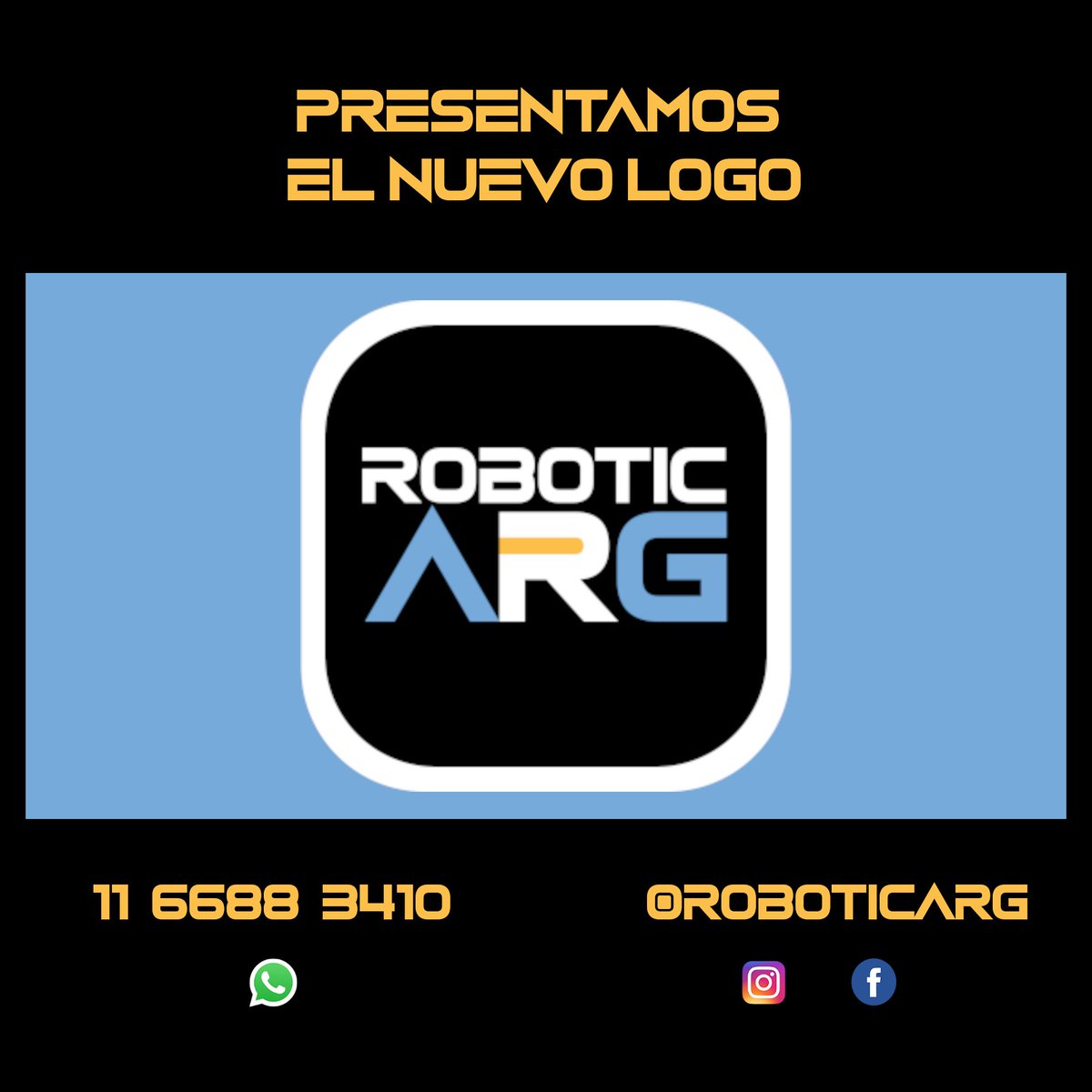 roboticarg's tweet photo. #ROBOTICA #LOGO
Hola, presentamos nuestro nuevo y renovado logo!!!
Tambien en los proximos dias estaremos renovando nuestra oferta de servicios y cursos.
Pronto novedades!!!!

#PROGRAMACION #ARGENTINA #ARDUINO #ROBOTICA https://t.co/v6r7GStwLo