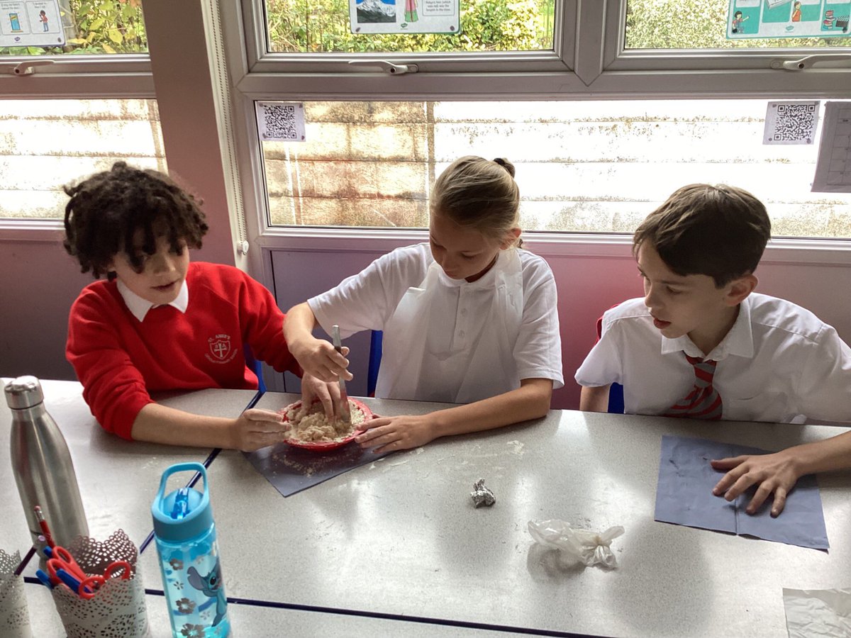 StAnnesKnowsley's tweet photo. Year Six enjoyed baking bread with Mrs Bannister- learning about micro organisms and observing the reaction when yeast is mixed with water #SacpskScience https://t.co/Nic3smb4Bk