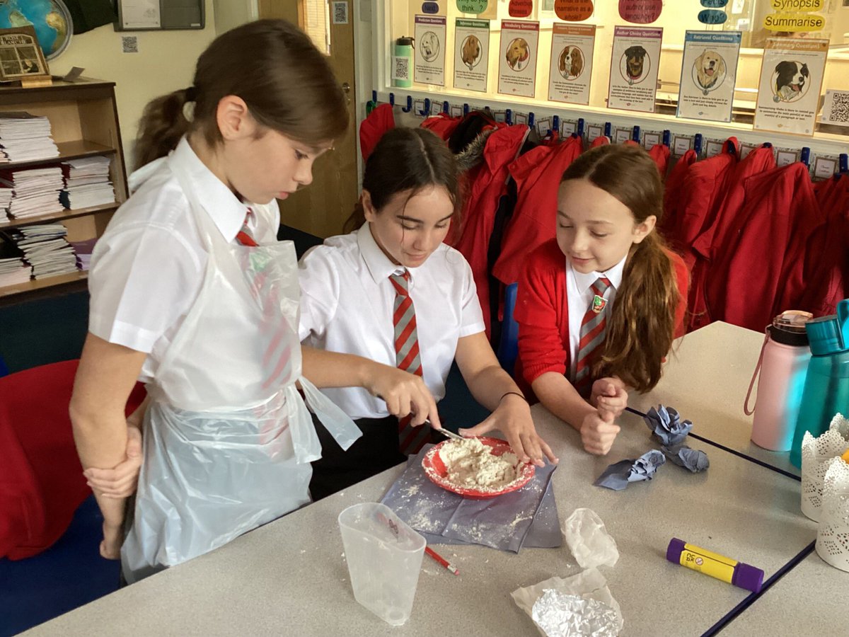 StAnnesKnowsley's tweet photo. Year Six enjoyed baking bread with Mrs Bannister- learning about micro organisms and observing the reaction when yeast is mixed with water #SacpskScience https://t.co/Nic3smb4Bk