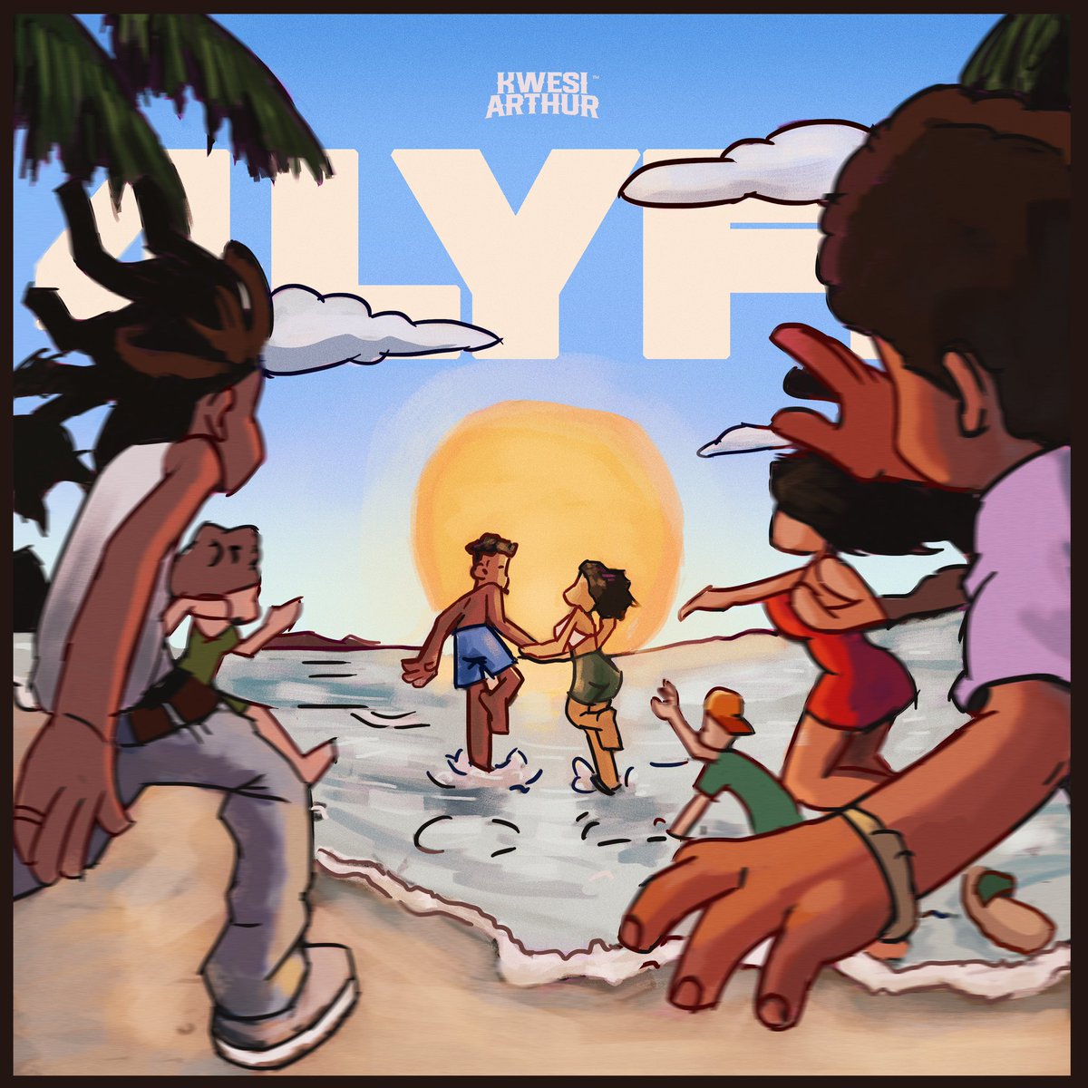 4LYFE out on Wednesday at midnight 💒

Pre-save here rainlabs.lnk.to/KwesiArthur4Ly…