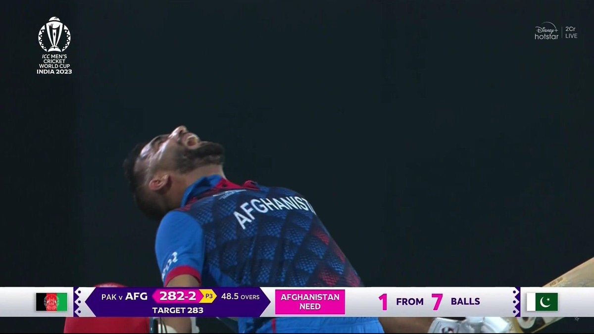 Panku12101's tweet photo. Afghanistan thrashed Pakistan...
-No crying about visa
-No crying about food
-No crying about pitch
-No crying about crowd
-No crying about umpires
-No political/religious statements
Just terrific on field performance 🔥
#WC2023 https://t.co/NdRChyL4OJ