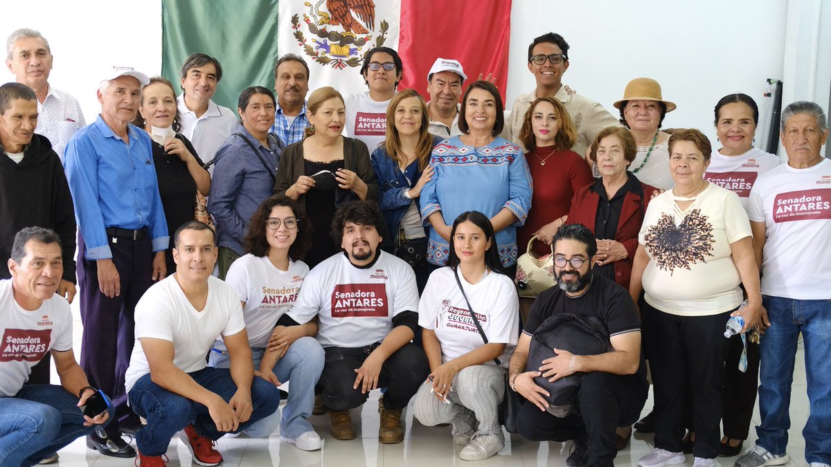 AntaresVazAla's tweet photo. ¡León se pinta de esperanza!
Me emociona mucho ver cómo el pueblo guanajuatense busca la transformación cada vez más.
#AntaresVazquez #MORENA #Esperanza #GtoSeTransforma #LeonGto https://t.co/YqyOsvJ9hc