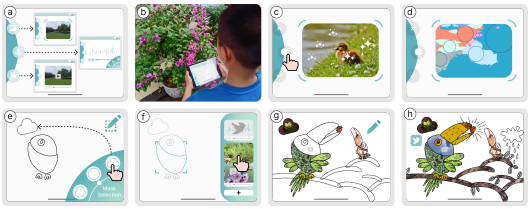 ACMDL's tweet image. Check out this featured article on Proceedings of the ACM on Human-Computer Interaction (PACMHCI), &quot;NaCanva: Exploring and Enabling the Nature-Inspired Creativity for Children&quot; by Zihan Yan, Yanhong Wu, et al.. bit.ly/3PyG0U1  @SIGCHI #HCI #digitalcanvas #AIandcreativity