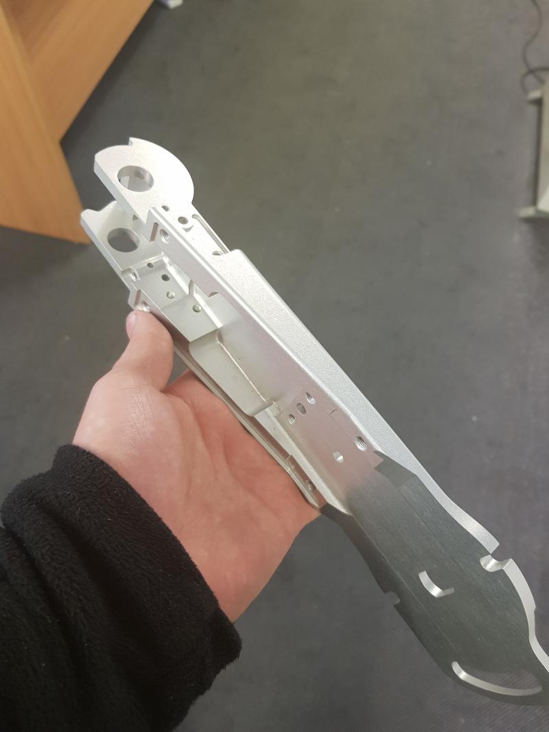 RayburnPlastics's tweet photo. Part of the day. Machined from a billet of Aluminium, then Bead blasted and anodised. https://t.co/N03cTCBEGj https://t.co/uC2eZIMXWj