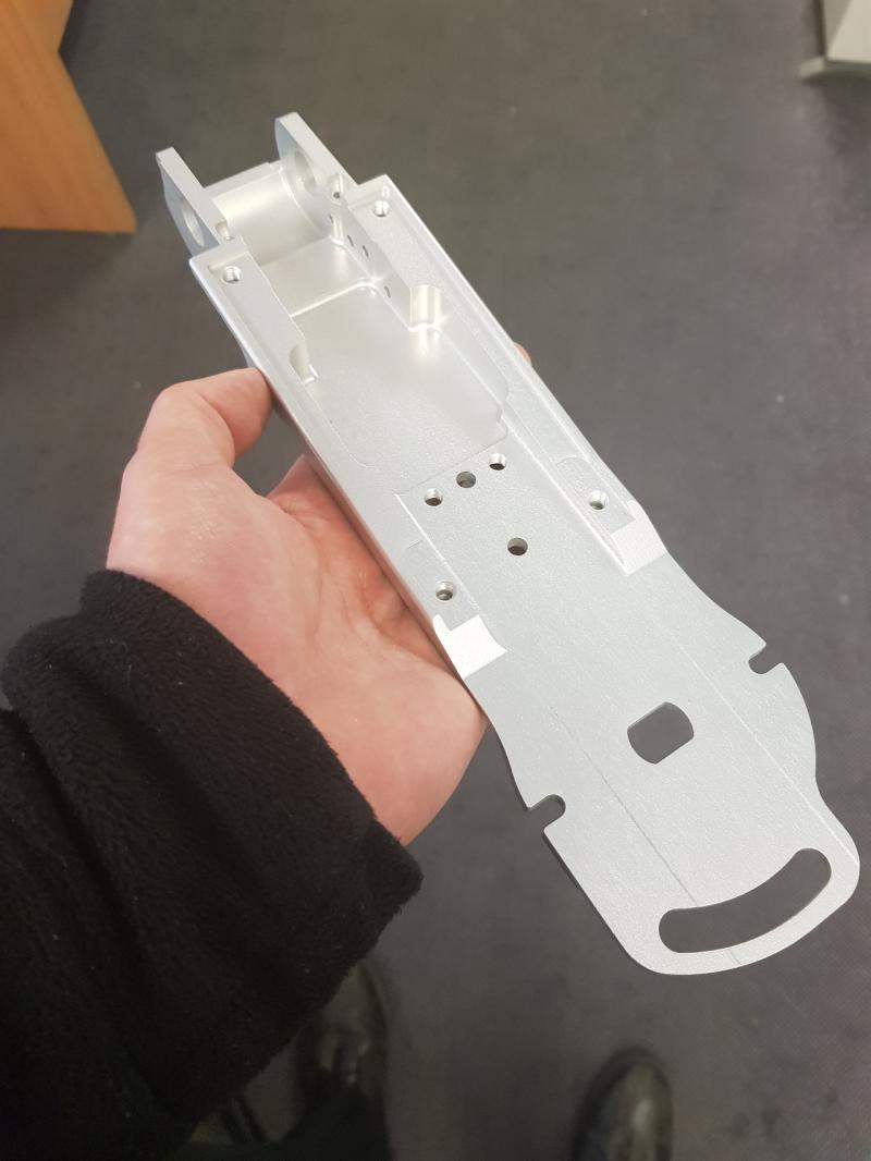 RayburnPlastics's tweet photo. Part of the day. Machined from a billet of Aluminium, then Bead blasted and anodised. https://t.co/N03cTCBEGj https://t.co/uC2eZIMXWj