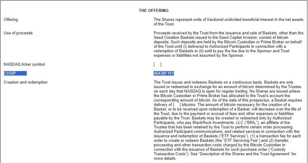 🚨🚨🚨🚨Alerta: A BlackRock declarou em sua emenda recente ao ETF de Bitcoin que eles estão iniciando o ETF em outubro.

Desde o dia 18, quando a emenda foi atualizada, o #Bitcoin  já subiu 10%, e hoje 3,46%.