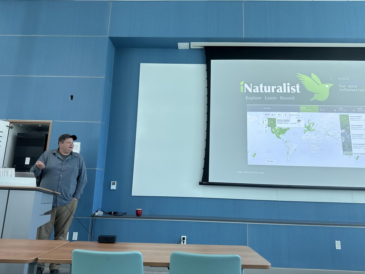 We've had such fun hosting @callaghanct here at @UMBGSO biology. It's awesome seeing the power of large biodiversity data for testing important questions about the distribution of species over the past century and think about how that may change into the future with global change