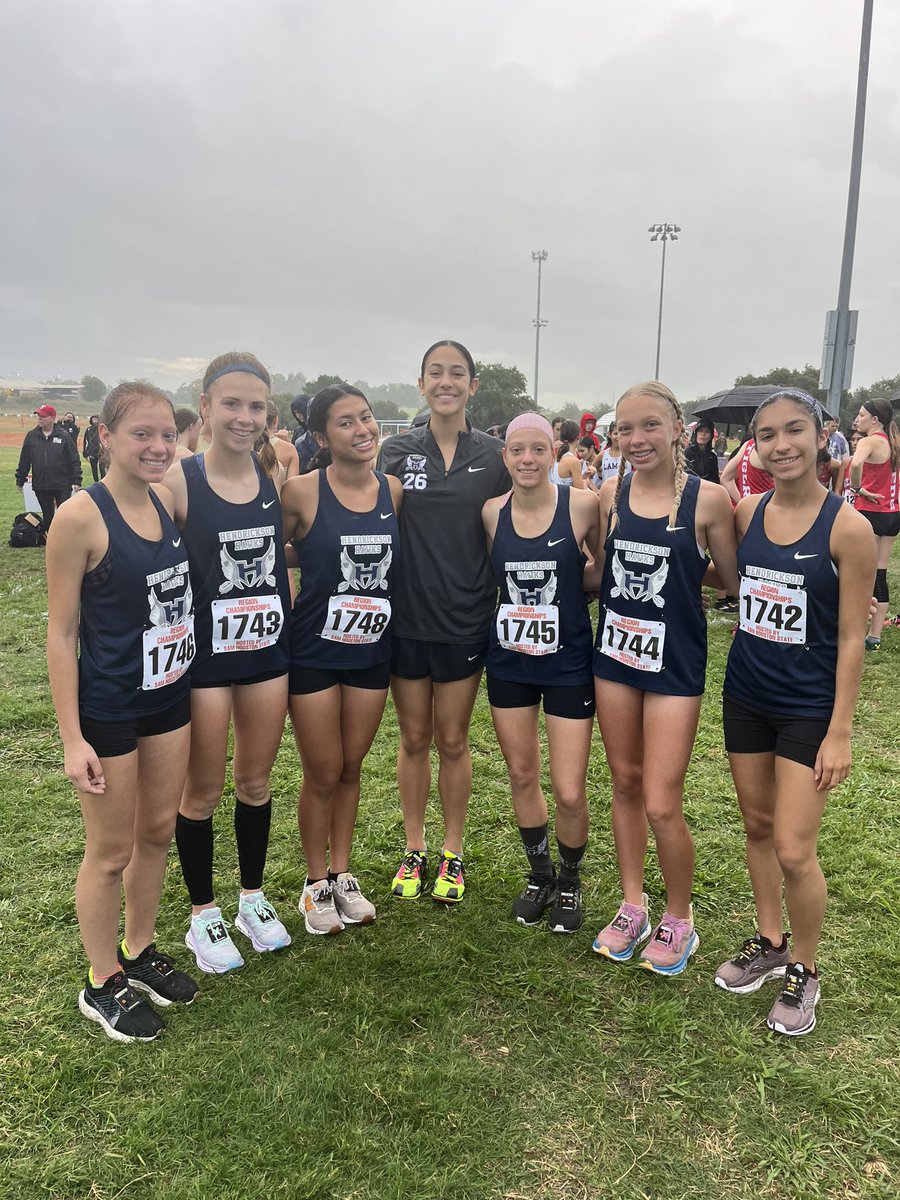 We are so thankful for the opportunity to represent District 23-5A at today’s UIL Regional XC Championship.  BTW- 3 of the Top were from our District. Congratulations to Cassie Rivera- Hendrickson’s 1st 3x State Qualifier!