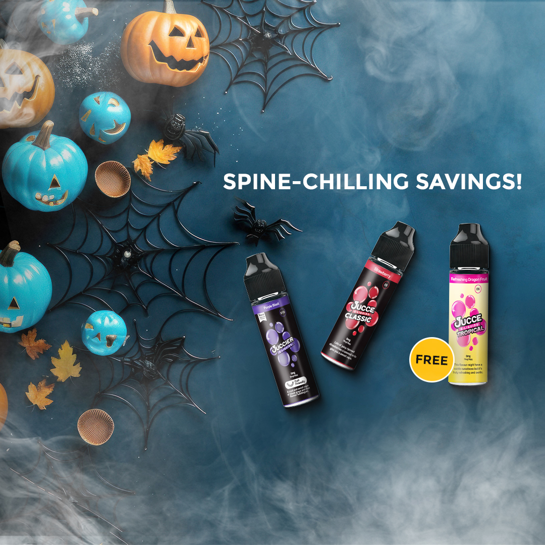 vapejucce's tweet photo. When you buy 2 of your favourite shortfill bottles, you get a 3rd one free. This isn't just an offer; it's a chance to explore more flavours without digging deeper into your pockets.  

Offer ends 31st October at midnight!

LINK IN BIO 🔗

#jucce #halloween https://t.co/3APE4NevG4