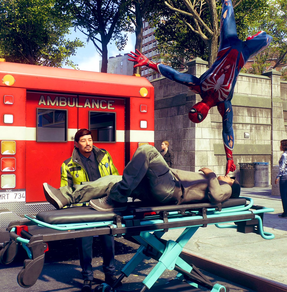You play #SpiderMan2 your way and I will play it my way. 
Great job <a href="/insomniacgames/">Insomniac Games</a> !!! 🕸️🕷️❤️
