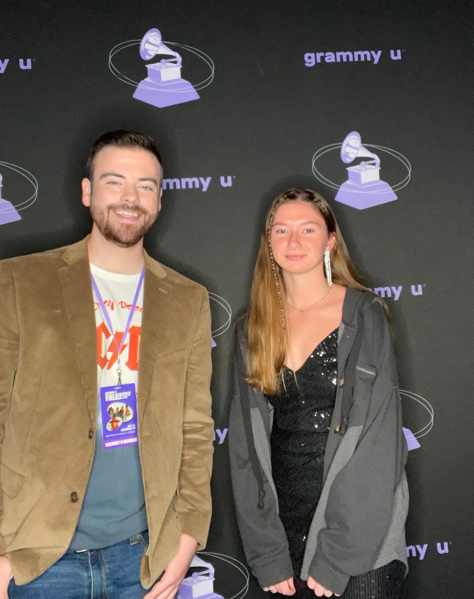 Our Grammy U representatives Adrienne Beckstein &amp; Zack Woodard attended the Fall Summit in Nashville over the weekend and attended seminars with country artist <a href="/laineywilson/">Lainey Wilson</a> , her tour manager Meg Miller, and rock band <a href="/GretaVanFleet/">Greta Van Fleet</a>. <a href="/DeltaState/">Delta State University</a> <a href="/presidentDSU/">Delta State University President</a> <a href="/DSU_Alumni/">Delta State Alumni</a>
