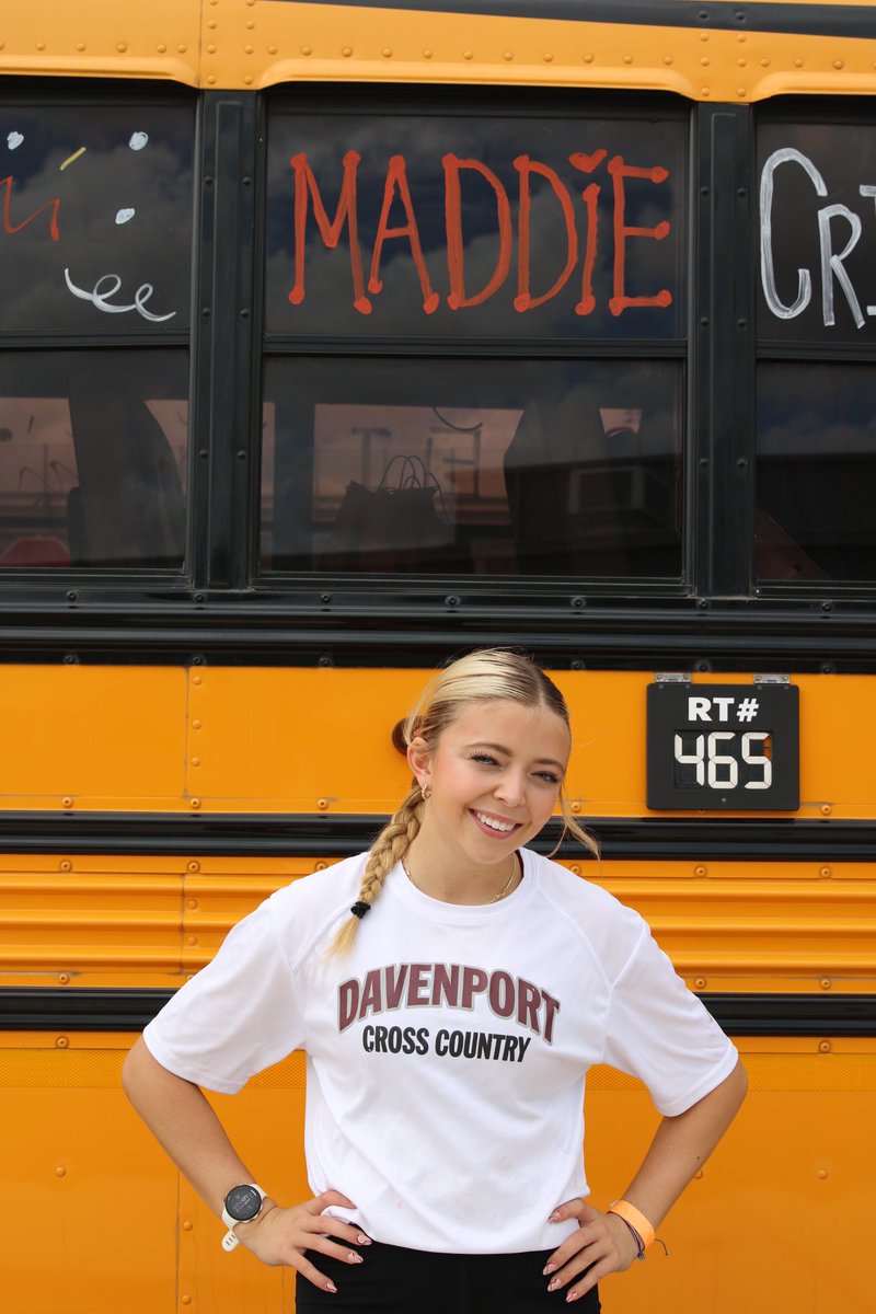 MaddieReagan4's tweet photo. Off to CC!! See y’all on the course tomorrow for my last XC Regionals
#wolvesxc #lastonebestone #4xRegionalQualifier #senior #comebackseason @Davenport_XC @DavenportWolves @DavenportTrack https://t.co/vjCQ6TsD5q
