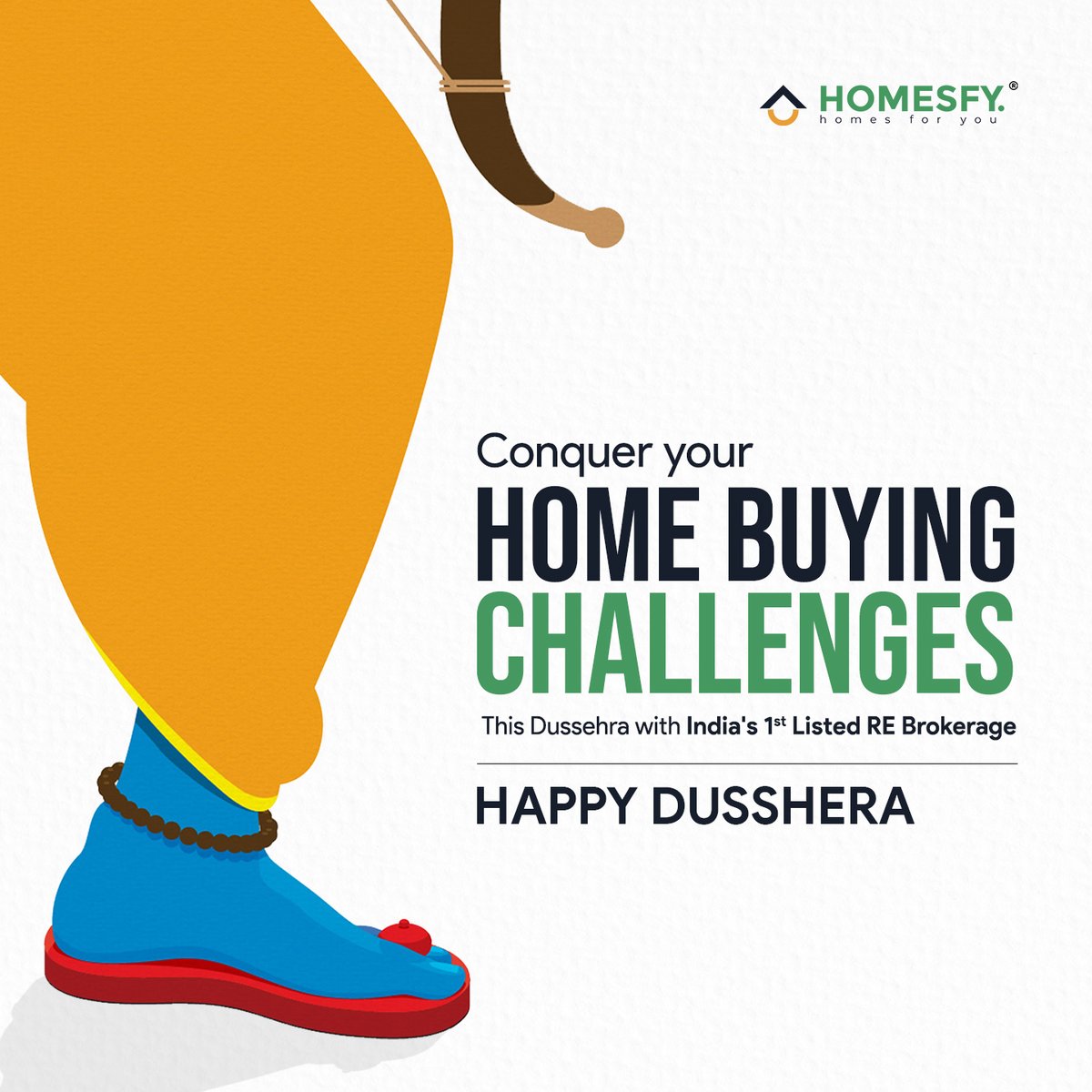 May the blessings of Dussehra guide you towards a home filled with love, joy, and prosperity.

Wishing you a Happy Dussehra filled with the promise of a brighter, cozier tomorrow!

#DreamHomeJourney #HappyDussehra #NewBeginnings #homesfy #homesforyou