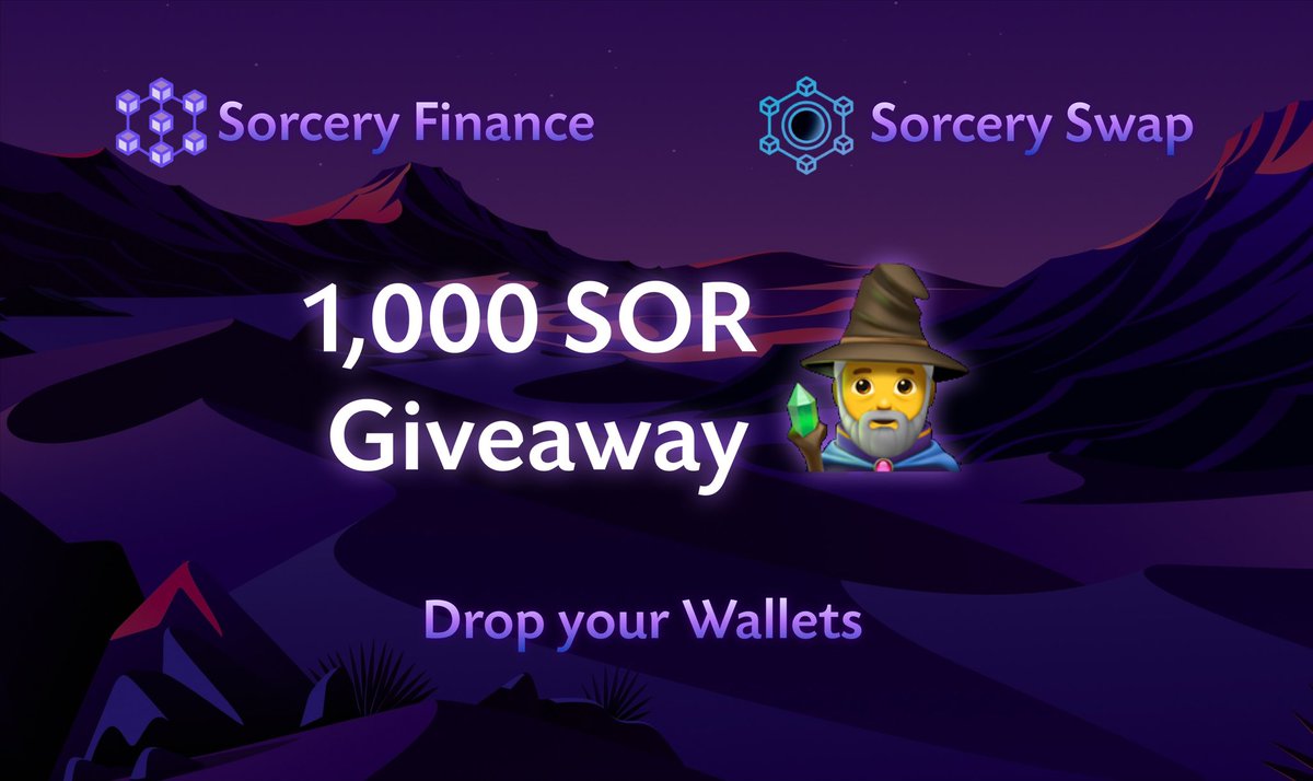 Sorcery Finance 🦇 tweet media